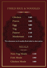 The Madurai Biryani House menu 4