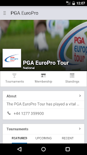 PGA EuroPro Tour(圖1)-速報App