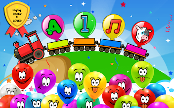 Balloon Pop Kids Learning Game Free For Babies Aplicații Pe