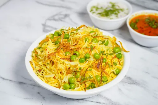 Green Peas Pulao