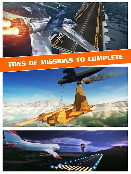 Flight Pilot Simulator 3D Mod Apk - screenshot