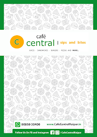 Cafe Central menu 1