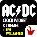 Cover Image of Télécharger AC/DC Clock Widget And Themes 1.6.2 APK