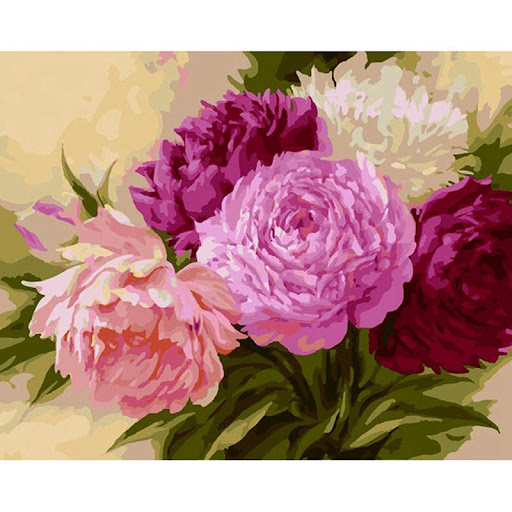 Title 4, DIY Digital Oil Painting Natural Landscape Flow...