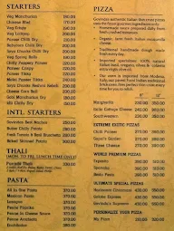 Govinda's menu 2