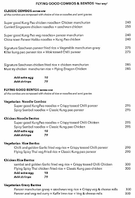 Flying Noodle menu 2