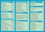 Daily Fresh Bakers & Cakes menu 1