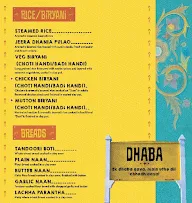 Dhaba - Estd 1986 Delhi menu 8