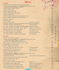 Oriental Fusion menu 5