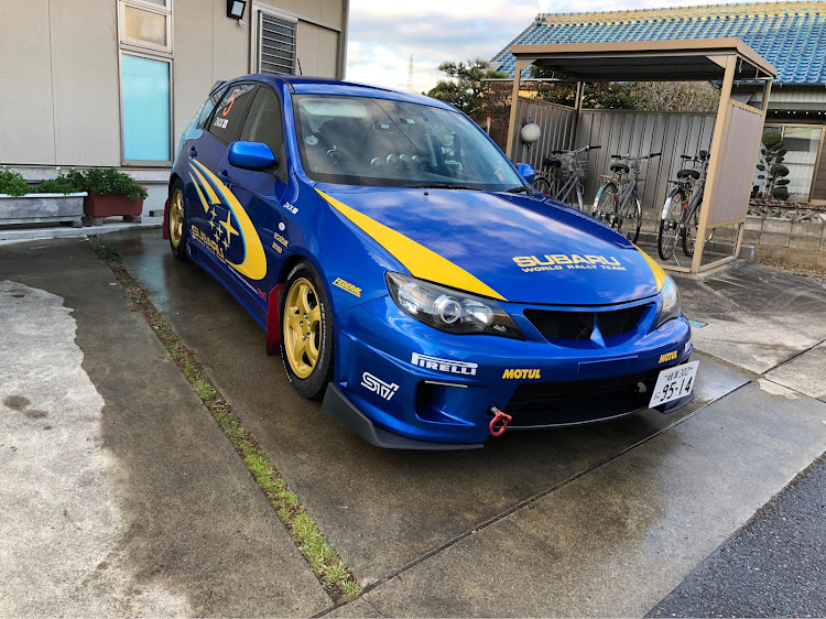 インプレッサ ハッチバックの洗車納め・今年も1年ありがとうございました・ラリーレプリカに関するカスタム事例の投稿画像1枚目