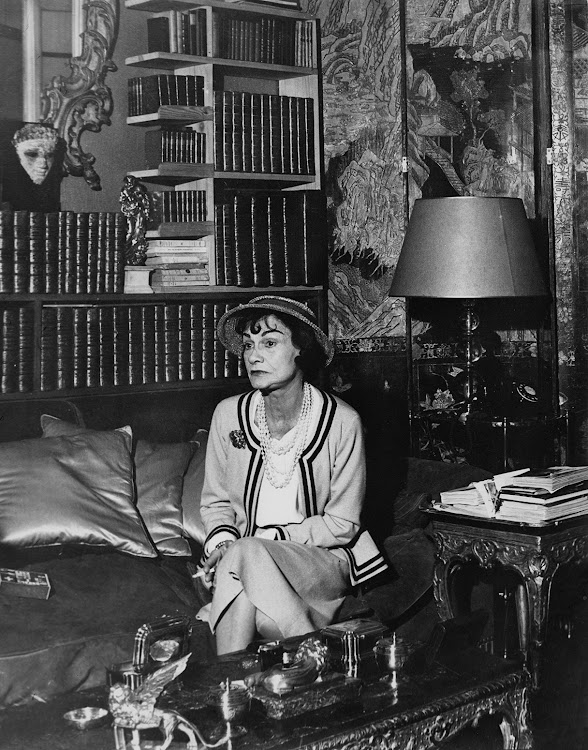 Coco Chanel spent the war at the Ritz with her lover; was working