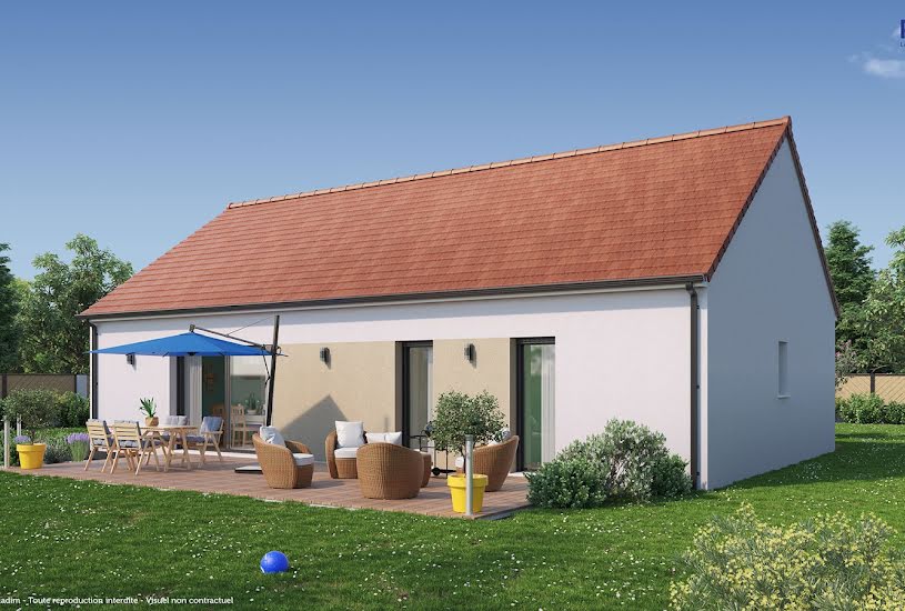  Vente Terrain + Maison - Terrain : 709m² - Maison : 100m² à Saint-Cyr-les-Colons (89800) 