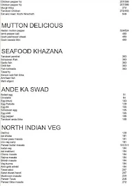 Hotel Abooz- Eat 'N' Meet Restaurant menu 2