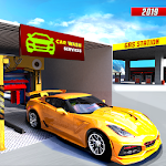 Cover Image of Скачать Modern Car Wash Gas Station: Real Car Mechanic 1.0.0 APK