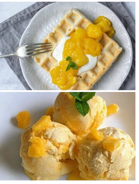 Alphanso Mango Waffle+ 150ML Icecream