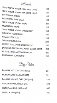 Breaking Breads menu 5