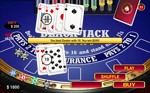 Télécharger Blackjack 21 Black Jack Table APK MOD (Astuce) screenshots 5