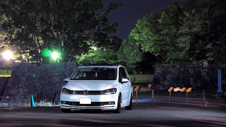 ゴルフトゥーランのトゥーラン・ingo noak tuning・広島・ドライブ・夜景に関するカスタム事例の投稿画像1枚目