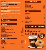 Mad Over Donuts menu 2