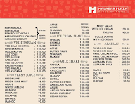 Malabar Plaza menu 4