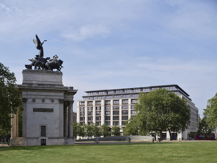 The Peninsula London Exterior.