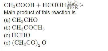 Chemical reactions of carboxylic acid