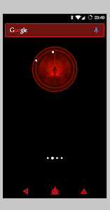 CM12/CM12.1 Theme - Future Red screenshot 3