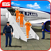 Prisoner Transport Airplane Flight Jail Hard Time  Icon