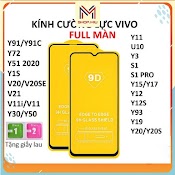 Cường Lực Vivo 9D Full Màn Y16/Y3S/Y02S/T1X/Y11/U10/S1/Y15S/Y12/Y12S/Y20/Y20S/Y51/V11I/Y91/Y1S/V20/V20/Y15/Y17/Y19/Y3S