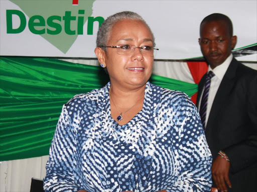 First Lady Margaret Kenyatta./ENOS TECHE