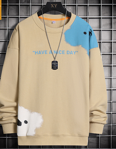 Title 2, Womens pullover round neck hoodie with loose s...