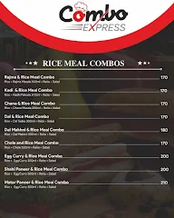 Combo Express menu 4