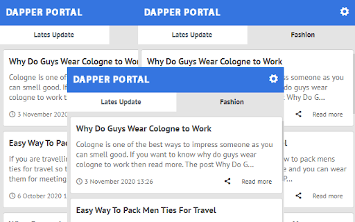 Dapper Portal - News Latest Update