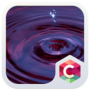 Water Drop CLaumcher Theme download