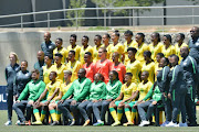 Banyana Banyana team during the South African womens national soccer team media open day at Nike Football Training Centre, Soweto on October 18, 2017 in Johannesburg.