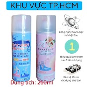 Xịt Khử Mùi Hôi, Khử Khuẩn Giày Dép, Làm Thơm Tủ Giày Công Nghệ Nano Bạc