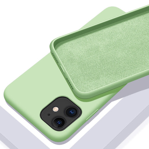 Title 1, Luxury Original Liquid Silicone Soft Cover Mobi...
