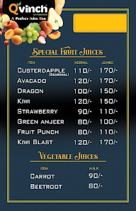 Qvinch menu 6