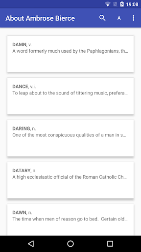 Screenshot The Devil's Dictionary Pro