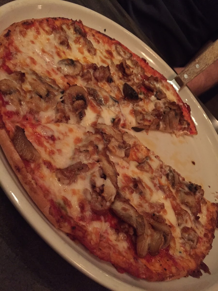 Sausage and Mushroom GF PIZZA