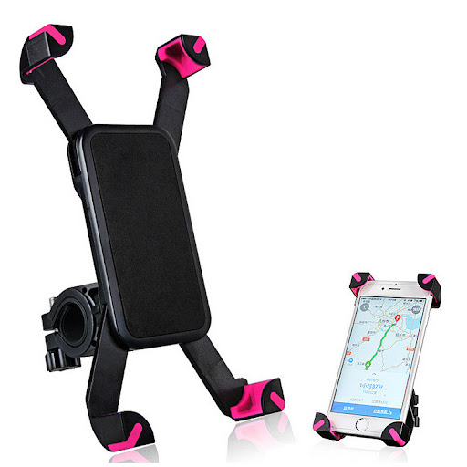 Title 4, Tough Nylon Bicycle Mobile Phone Holder. Secure...