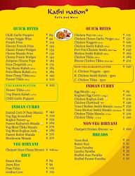 Kathi Nation menu 3