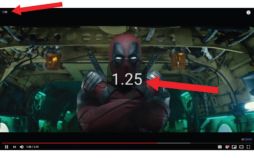 Youtube Speed Control Hotkeys