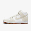 wmns dunk high white / gum medium brown / sail