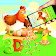 Cartoon 3D Gravity Theme 🐔🐣 icon