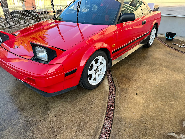MR2の今年1年ありがとうございました・洗車・整備日記に関するカスタム事例の投稿画像1枚目