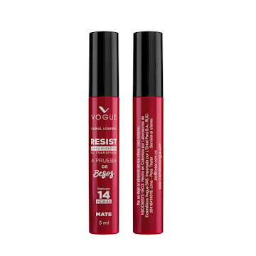 Labial Líquido Vogue   Resist Apasionada x 3 ml 