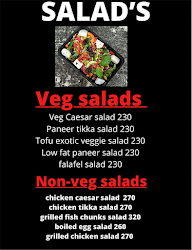 Eat Healthie menu 1