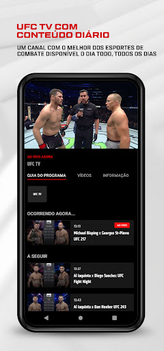 Screenshot UFC Fight Pass