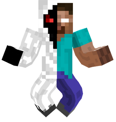 Herobrine (Minecraft Creepypasta) Minecraft Mob Skin